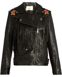 Valentino Leather jackets for Women | Online Sale up to 75% off | Lyst